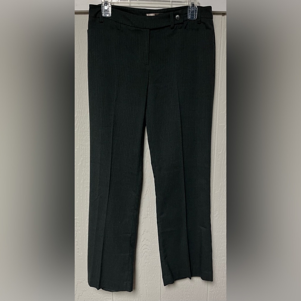 Womens grey striped pants